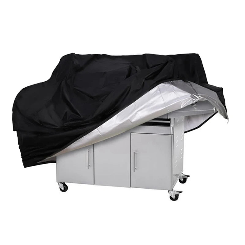 BBQ Grill Barbeque Cover Anti-Dust Waterproof Weber Heavy Duty Charbroil BBQ Cover Outdoor Rain Protective Barbecue Cover