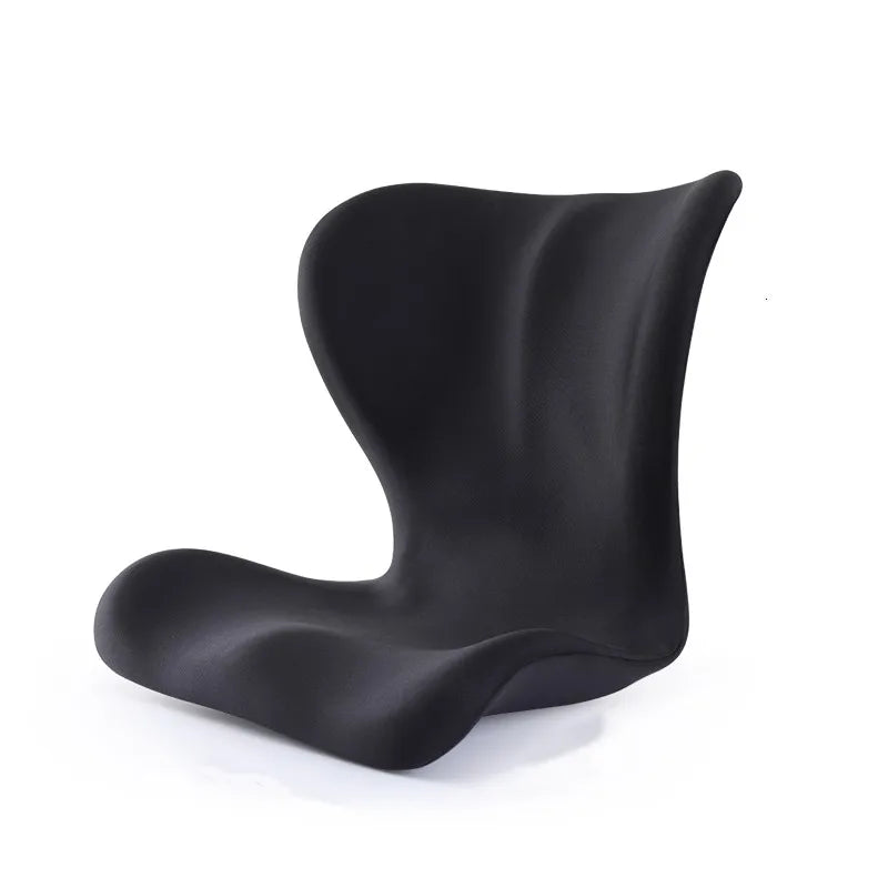 Washable Polyester Waist Massage Correction Posture Stripe Cushion Outdoor Seat