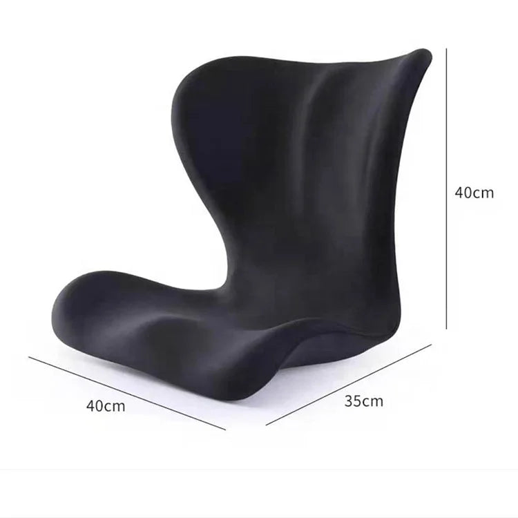 Washable Polyester Waist Massage Correction Posture Stripe Cushion Outdoor Seat
