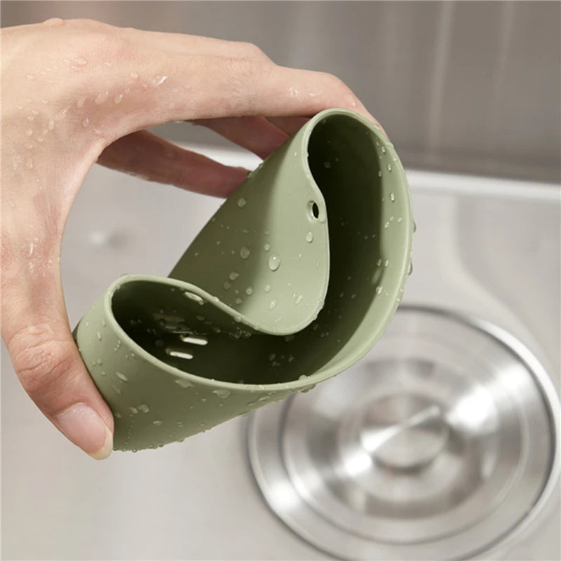 Kitchen Sink Holder Hanging Drain Basket Adjustable Drain Rack Soap Sponge Holder Faucet Holder Kitchen Accessories New