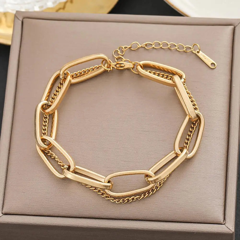 Doll Necklace For Labubu 17cm Punk Style Fashion Necklace Doll Accessories