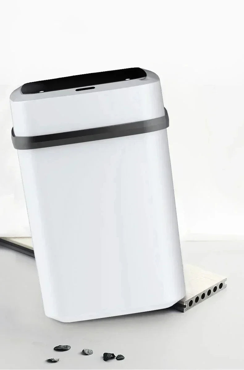 Smart Trash Can Intelligent Waste Bin Automatic Sensor Dustbin with Lid Waterproof Recycling Bins for Home Kitchen Bathroom