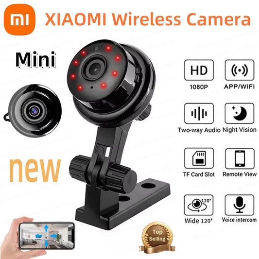 XIAOMI HD 1080P Mini Camera Wifi Wireless Smart Camera Indoor Security Surveillance Night Vision Camcorder Audio Video Recorder