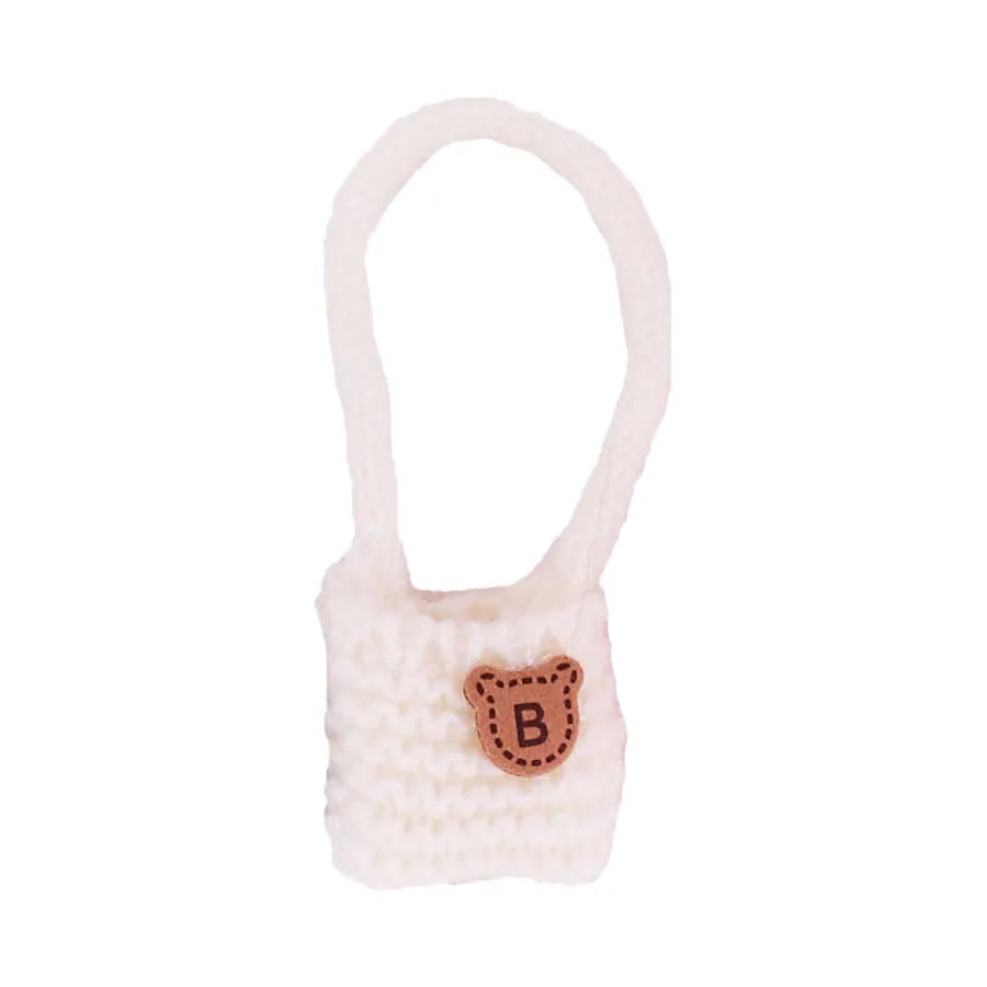 Doll Mini Crossbody Bag Cartoon Model Camera Pendant Doll Accessories For 15-17cm Plush Labubu Doll Gift,Girl's Dollhouse Toys