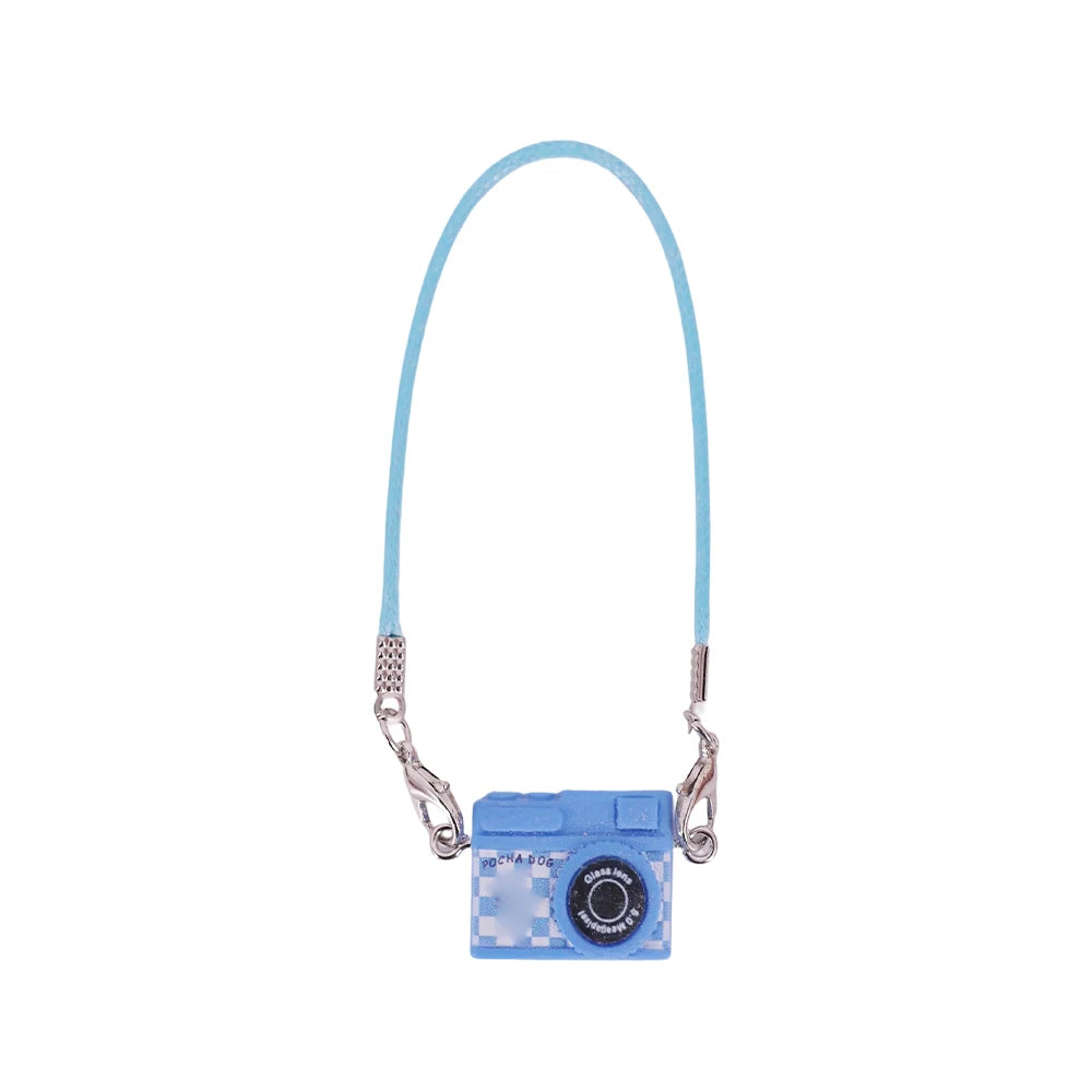 Doll Mini Crossbody Bag Cartoon Model Camera Pendant Doll Accessories For 15-17cm Plush Labubu Doll Gift,Girl's Dollhouse Toys
