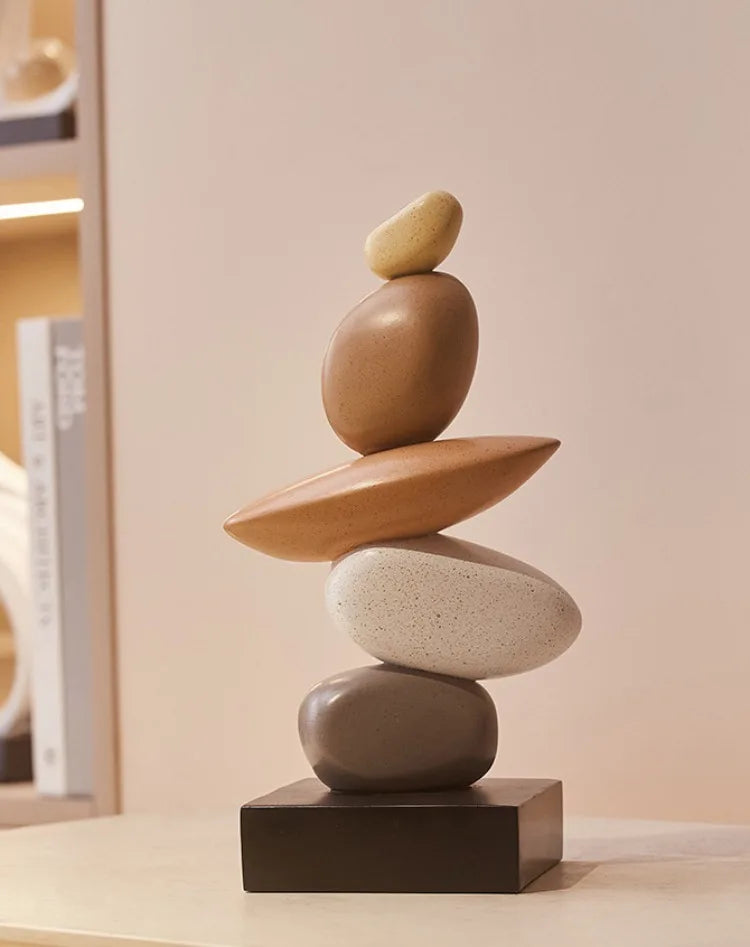 Nordic Sculptures Aesthetic Modern Figurines Living Room Art Minimalist Figurine Resin Creative Sculpture Statue Home Decoration
