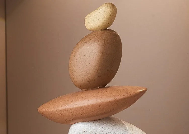 Nordic Sculptures Aesthetic Modern Figurines Living Room Art Minimalist Figurine Resin Creative Sculpture Statue Home Decoration