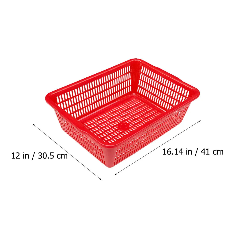 5 Pcs Pe Plastic Storage Baskets Large Capacity Home organizing Containers Bedroom Packing Boxes Toys Clothes Snacks