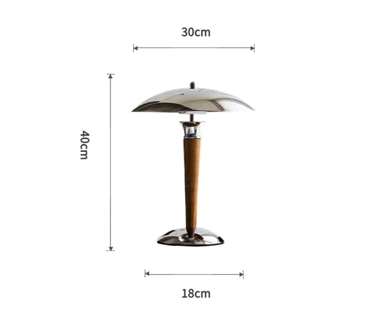 Industrial Style Desk Lamp Medieval Home Decoration Wood /iron Hotel lights Nostalgic High-end Office Desk E14 bulb Lamps