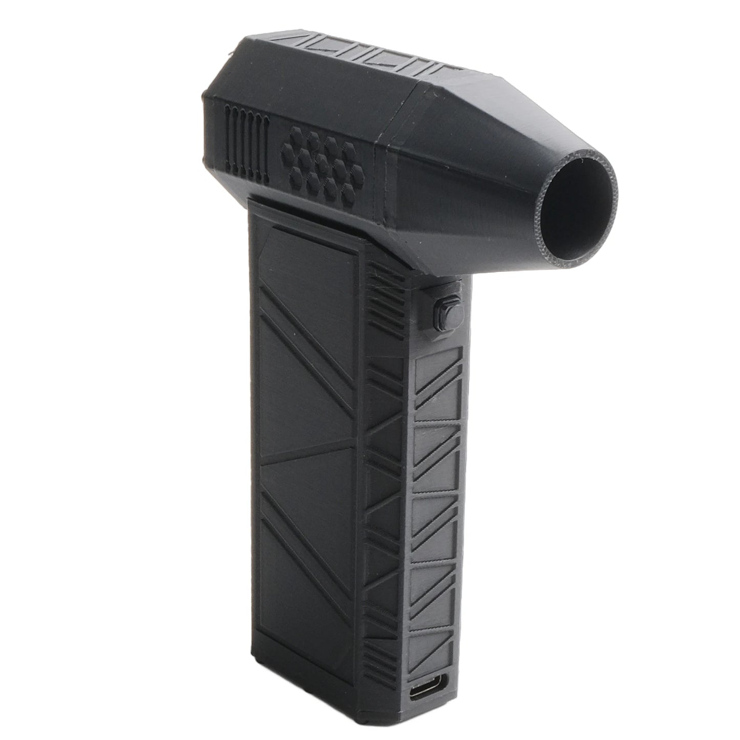 Black Industrial Blower Fan 130,000rpm Motor 180W Power 4000mAh Battery Alloy Shell Lightweight Design Powerful Wind Speed