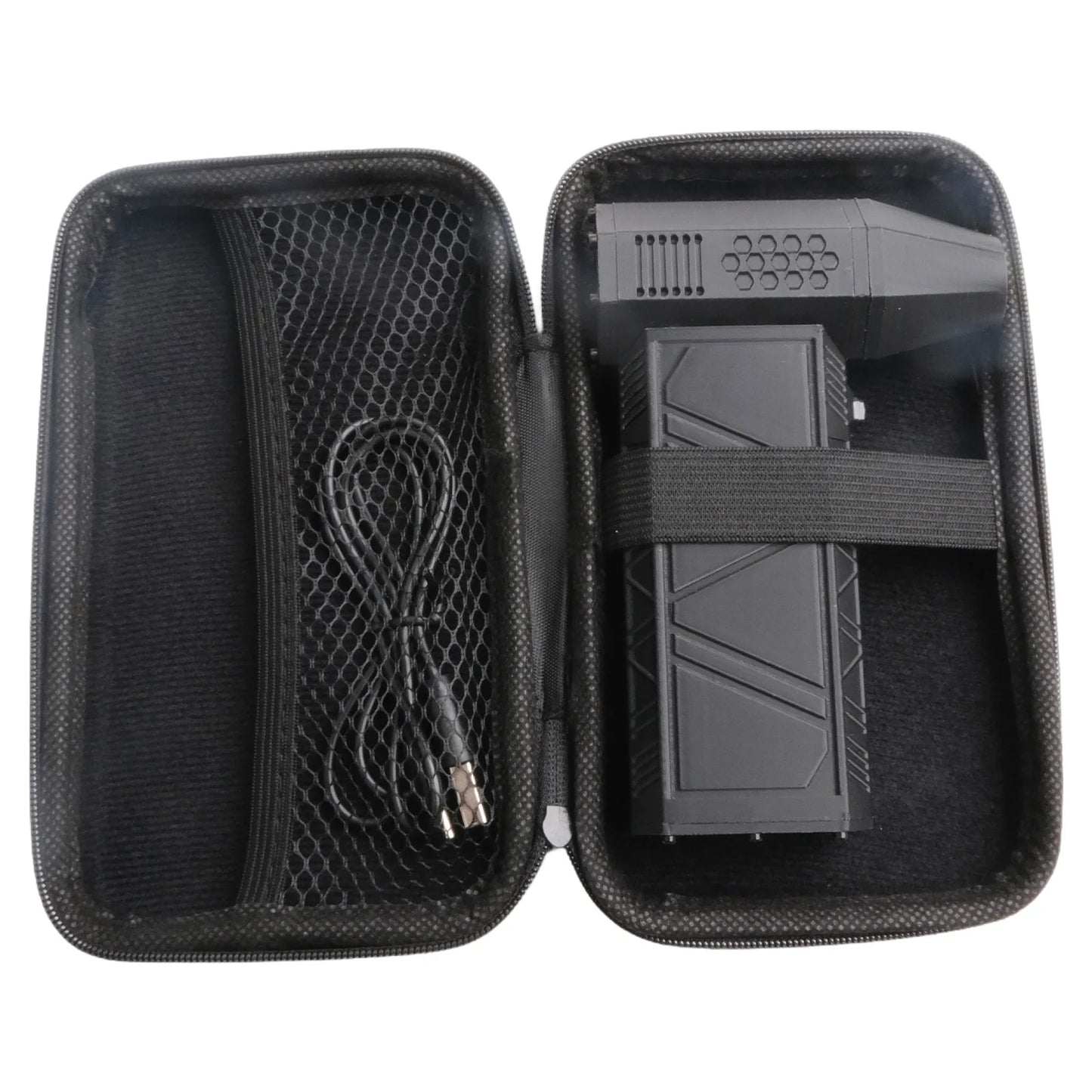 Black Industrial Blower Fan 130,000rpm Motor 180W Power 4000mAh Battery Alloy Shell Lightweight Design Powerful Wind Speed