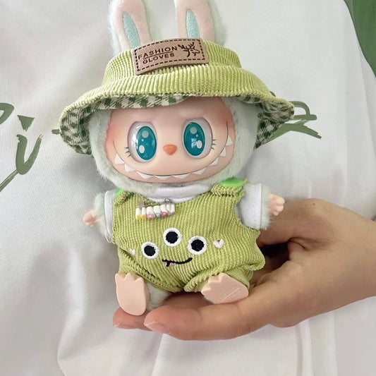 Cute Labubu Clothes, Labubu Clothing, Labubu Accessories,17cm Labub Doll Clothing, Labub Doll Accessories