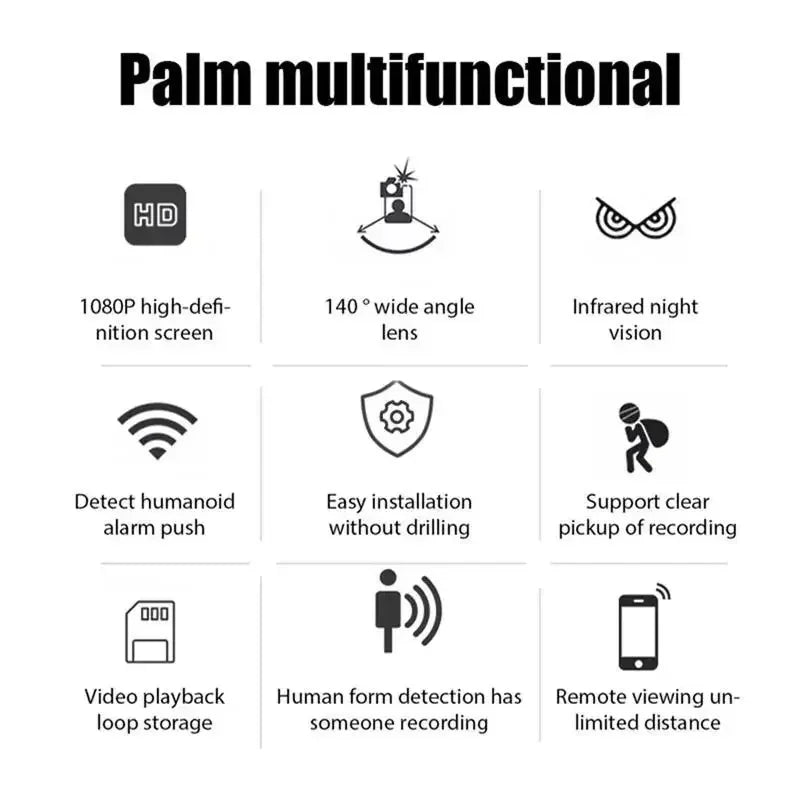 Xiaomi X5 Camera 1080P HD Wireless Wifi Night Vision Motion Detection Video Camera Home Security Camcorder Audio Video Recorder