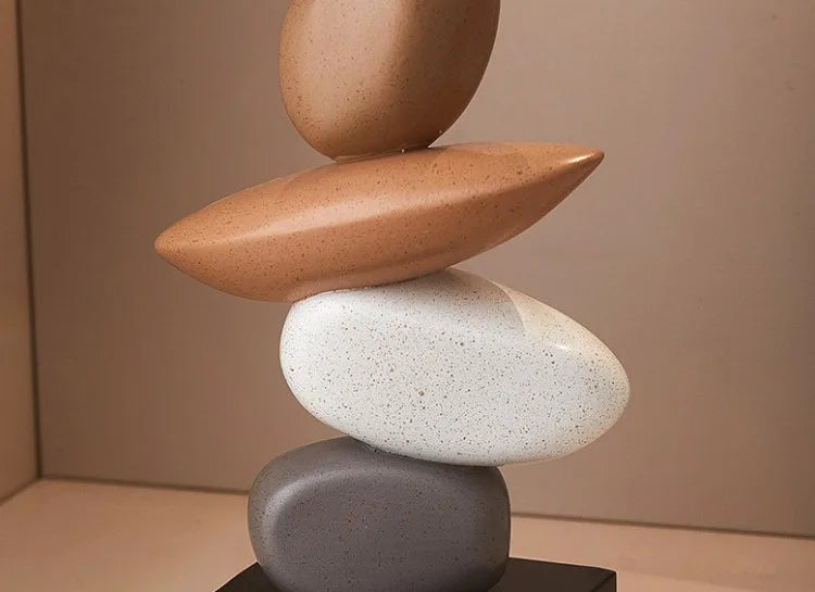 Nordic Sculptures Aesthetic Modern Figurines Living Room Art Minimalist Figurine Resin Creative Sculpture Statue Home Decoration