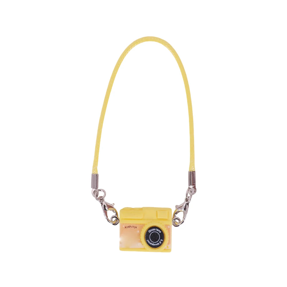 Doll Mini Crossbody Bag Cartoon Model Camera Pendant Doll Accessories For 15-17cm Plush Labubu Doll Gift,Girl's Dollhouse Toys