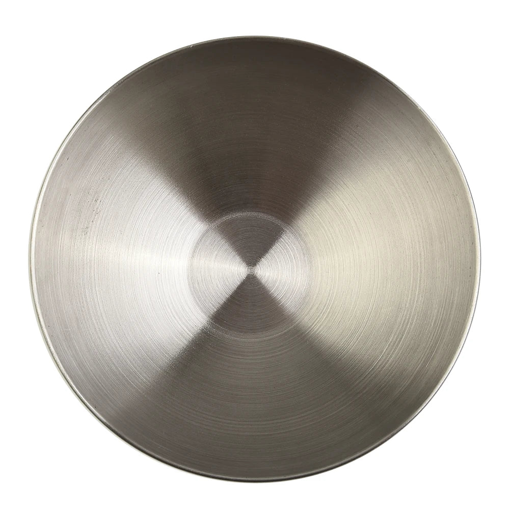 1pc Kitchen Stainless Steel Fruit Salad Bowls Korean Ramen Soup Noodles Bowl Single Layer Heat Insulated Home Tableware