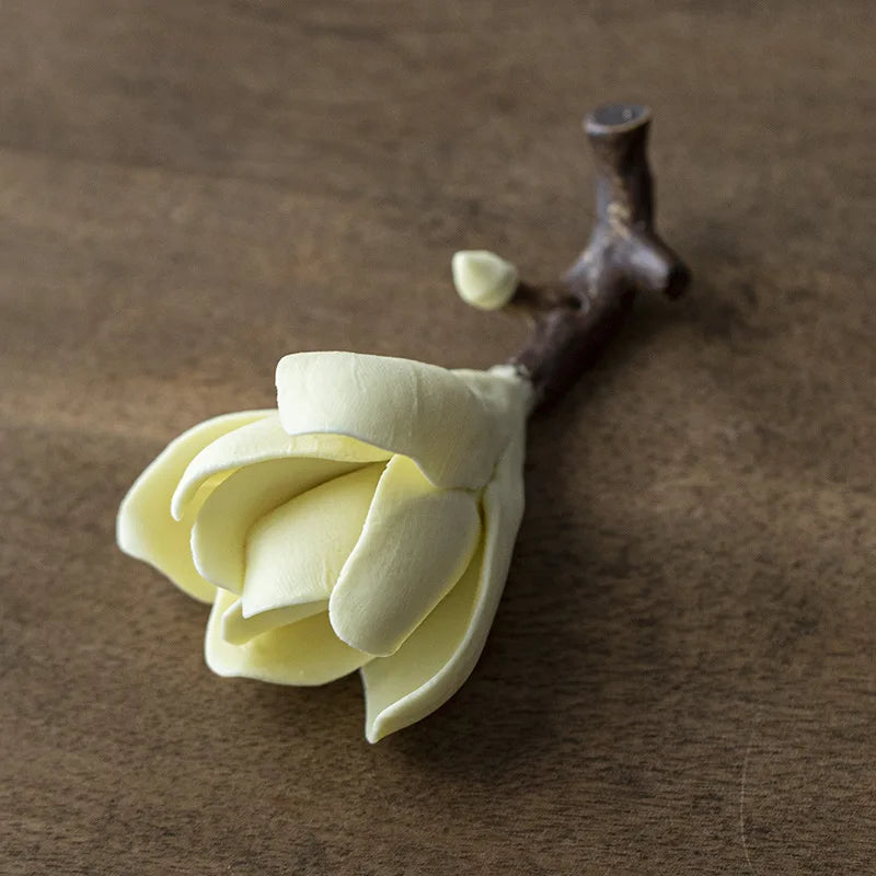 Ceramic Plum Blossom Pen Rest Home Desktop Joss-stick Base Incense Ceremony Ornaments Zen Tea Ceremony Accessories Tea Pets