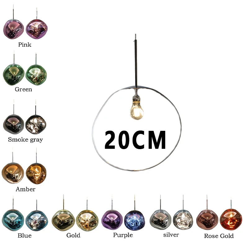 Modern LED Lava Pendant Lights Nordic Living Room Bedroom Lamp Kitchen Home Decor Light Indoor Lighting Loft Bar Hanging Lamps
