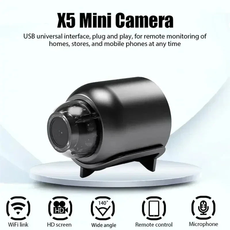 Xiaomi X5 Camera 1080P HD Wireless Wifi Night Vision Motion Detection Video Camera Home Security Camcorder Audio Video Recorder