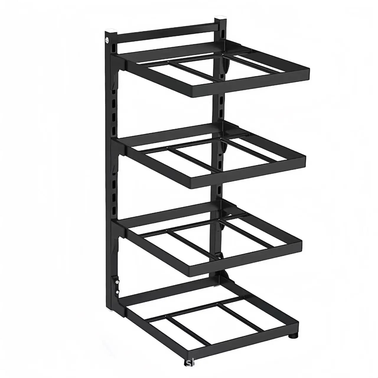 Kitchen Sink Organizer Rack Adjustable Pot Cabinet Rack Holder Multi-layer Home Frying Pan Holder Pot Bowl Storage Racks