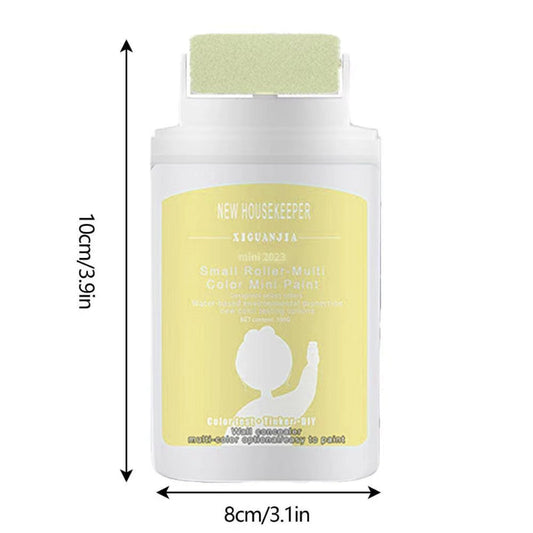 WallFix™ Mini Rolling Paint Brush – DIY Wall Repair Tool for Quick Mark & Graffiti Coverage