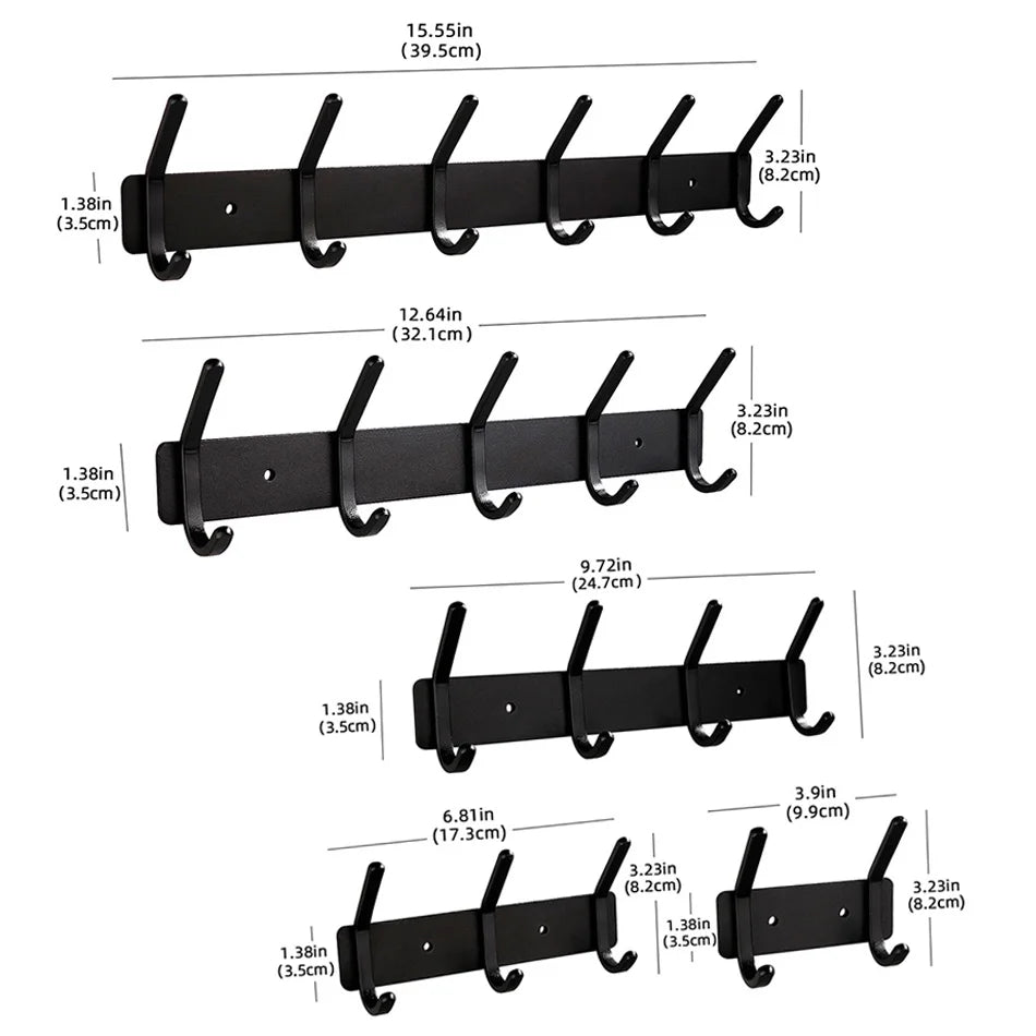 LuxeHook™ Rose Gold Wall Hooks – Sleek Storage, Effortless Style