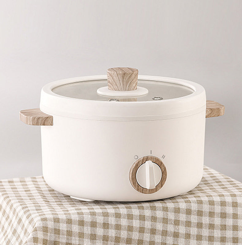 Multi-function Mini Cookers Electric Cooking Boiling Pot Electric Heat Pan Dormitory Household 1-2 People Electric Rice Cookers