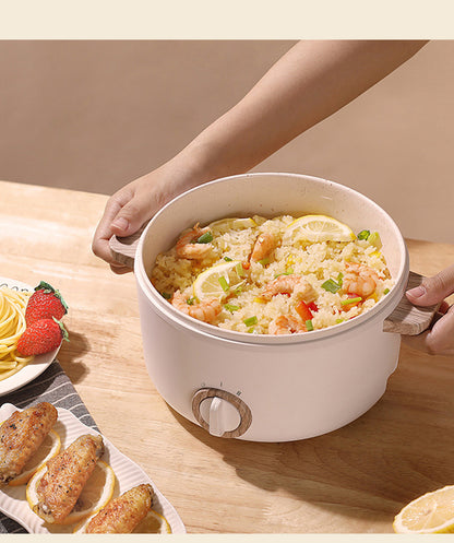 Multi-function Mini Cookers Electric Cooking Boiling Pot Electric Heat Pan Dormitory Household 1-2 People Electric Rice Cookers