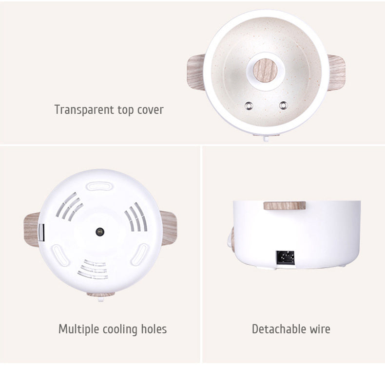 Multi-function Mini Cookers Electric Cooking Boiling Pot Electric Heat Pan Dormitory Household 1-2 People Electric Rice Cookers