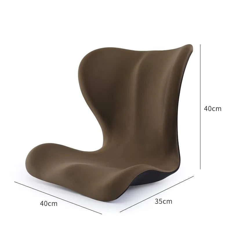 Washable Polyester Waist Massage Correction Posture Stripe Cushion Outdoor Seat