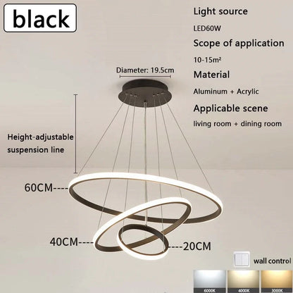 Modern Led Ceiling Lights Kitchen Chandeliers Ceiling Pendent Lights for Bedroom Lighting Living Room Lights Indoor Lighting Roo