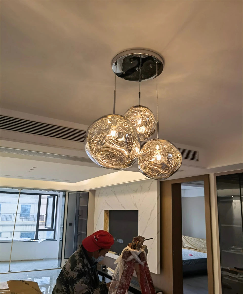 Modern LED Lava Pendant Lights Nordic Living Room Bedroom Lamp Kitchen Home Decor Light Indoor Lighting Loft Bar Hanging Lamps