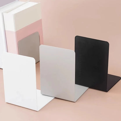 L-Shaped Bookends Book Holders Shelf Book End Book Stoppers Book Support Rack Desk Organisers For Books Magazines Dropshipping