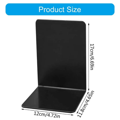L-Shaped Bookends Book Holders Shelf Book End Book Stoppers Book Support Rack Desk Organisers For Books Magazines Dropshipping