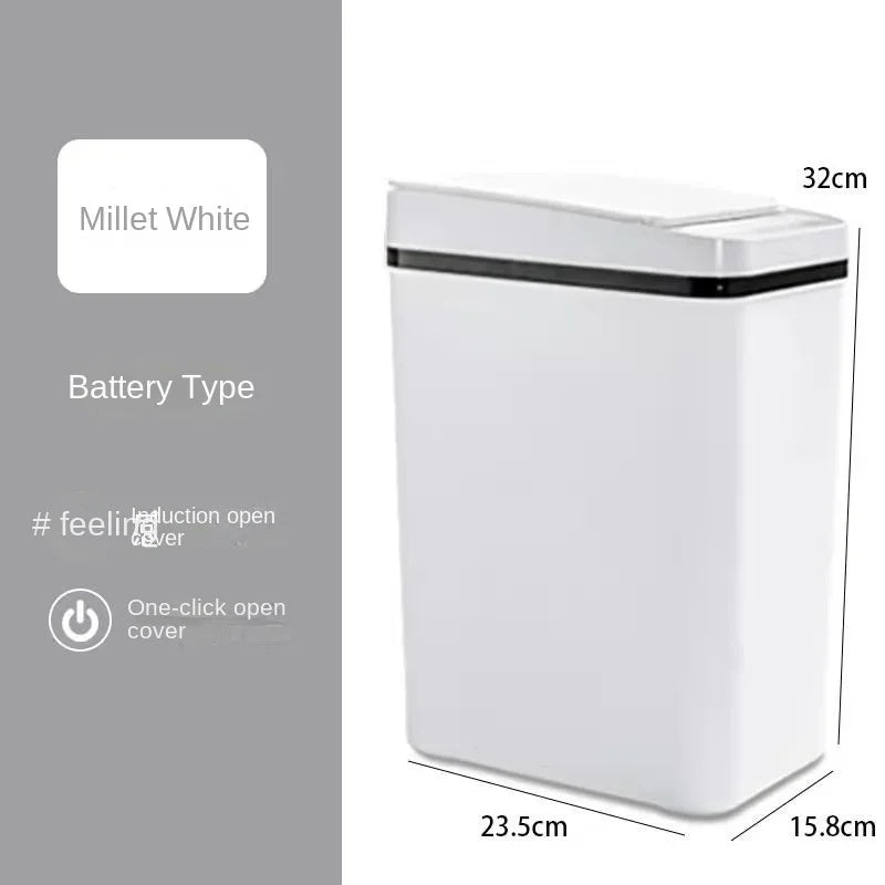 Smart Trash Can Automatic Sensor Garbage Can For Bathroom Kitchen Garbage Cube Living Room Recycle Bins Home Accessories
