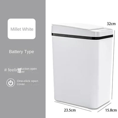 Smart Trash Can Automatic Sensor Garbage Can For Bathroom Kitchen Garbage Cube Living Room Recycle Bins Home Accessories