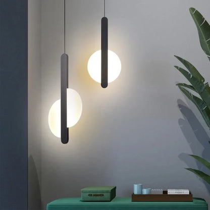 Modern Led Pendant Lights 3 Style Nordic Dining Room Bedroom Bedside Lamp Kitchen Hanging Lamp Deco Fixtures 90-260V