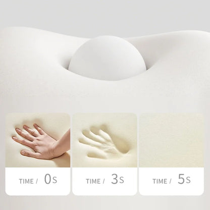 Memory Foam One-piece Cushion Office Cushion Hip Beautification Spine Relief And Waist Support Cushion