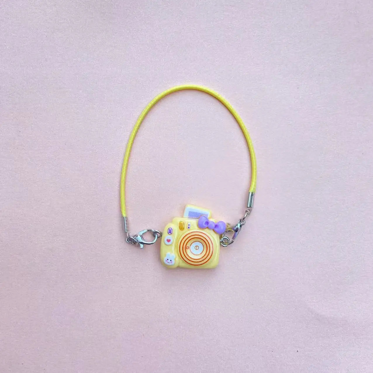 Doll Mini Crossbody Bag Cartoon Model Camera Pendant Doll Accessories For 15-17cm Plush Labubu Doll Gift,Girl's Dollhouse Toys