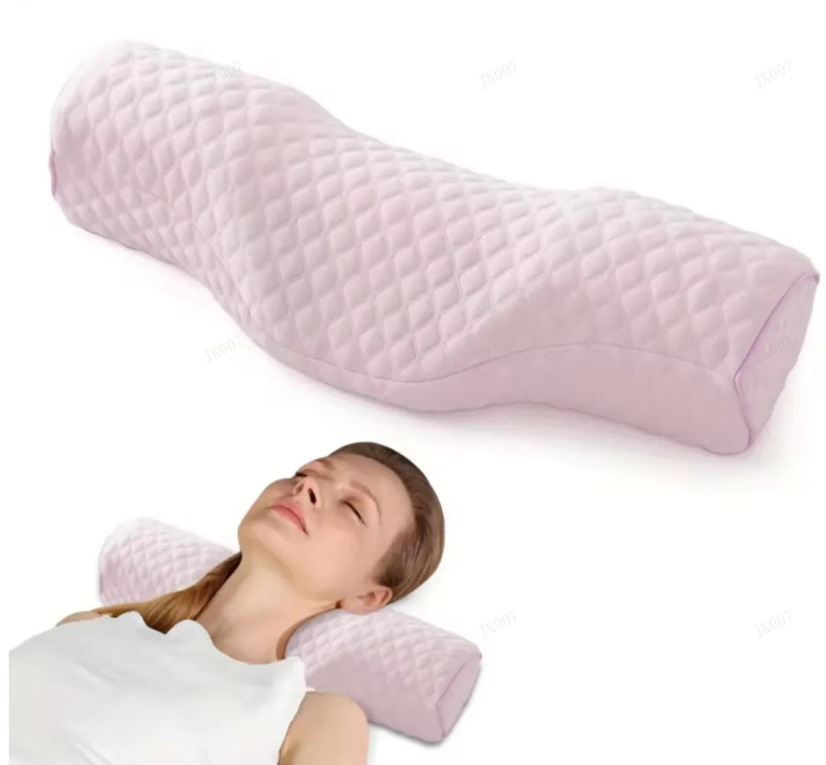 Orthopedic Neck Pillow: Superior Cervical Support Soft Memory Foam, Breathable Washable, Ideal for Every Sleeper