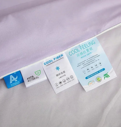 High Quality Cooling Blankets Smooth Air Condition Comforter Lightweight Summer Quilt with Double Side Cold & Cooling Fabric