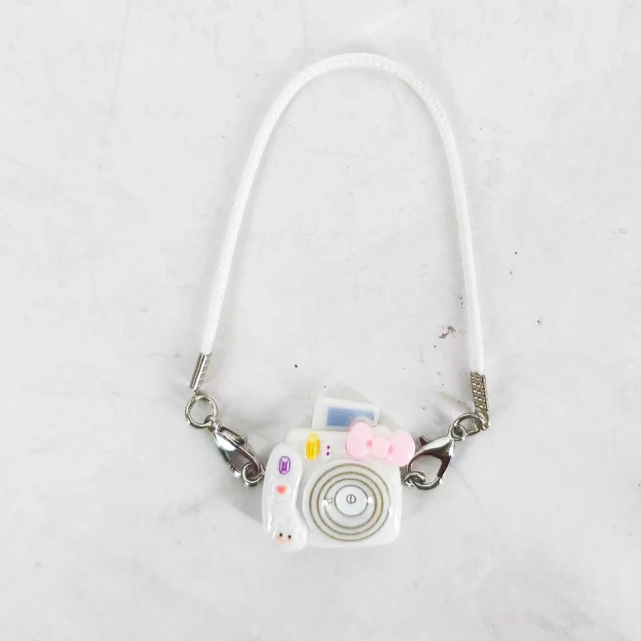 Doll Mini Crossbody Bag Cartoon Model Camera Pendant Doll Accessories For 15-17cm Plush Labubu Doll Gift,Girl's Dollhouse Toys