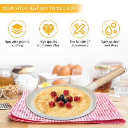 Pancake Pans Skillet Nonstick Saucepan Cookware Kitchen Utensils Frying Cooking Induction Cooker Baking Stove Kitchen Tools