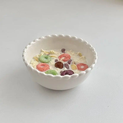 French Ins Ceramic Plates Home Pearl Edge Plates Western Cuisine Dish Home Breakfast Plates Steak Oval Household Tableware