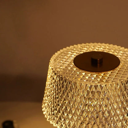 Rechargeable LED Night Light Touch Bedroom Night Lamp Bedroom Study Bedside Atmosphere Decoration Glass LED Table Lamps