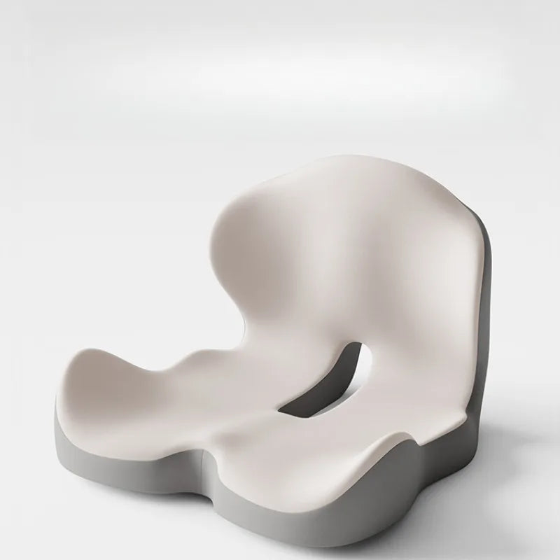 Memory Foam One-piece Cushion Office Cushion Hip Beautification Spine Relief And Waist Support Cushion