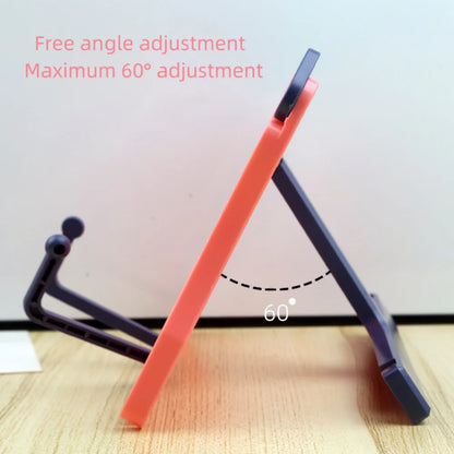Portable Bookend Stand Adjustable Reading Book Stand Book Recipe Shelf Folding Holder Organizer For Music Score Recipe Tablet