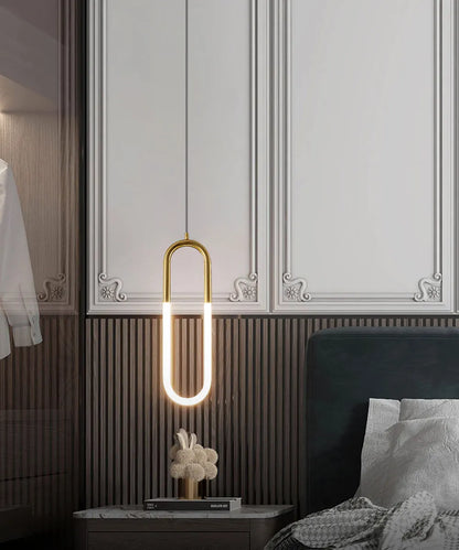 White Ball Tube LED Pendant light luxury chandelier Bedroom Bar Aisle Bedside Minimalist Restaurant Background wall decoration