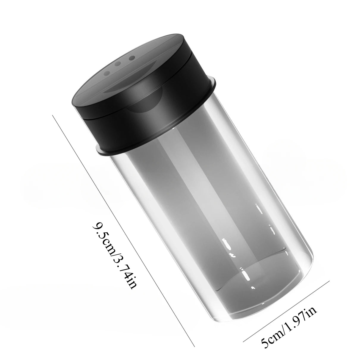 360° Rotating Spice Rack with 18 Glass Spice Jar Set Convenient Salt and Pepper Shakers Seasoning Organizer Kitchen Supplies