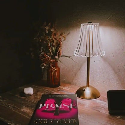 Crystal Romantic Table Lamp - Suitable for bedroom, desk, and dining room decoration, retro touch table lamp